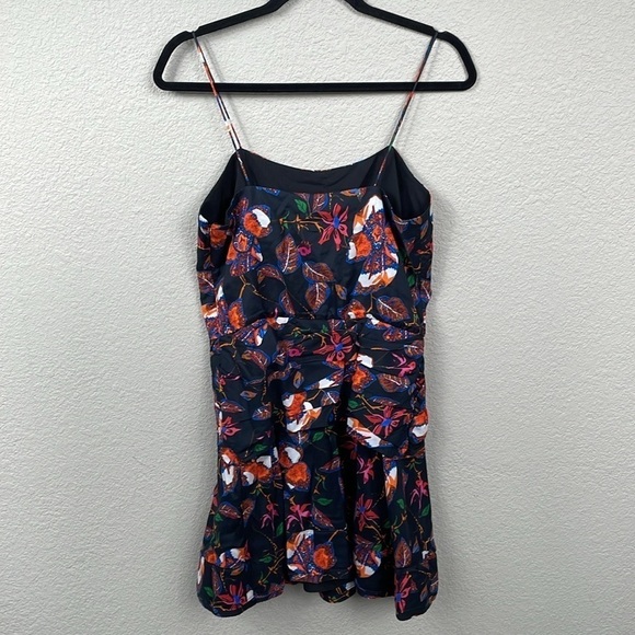 NWT Derek Lam 10 Crosby Floral Camisole Flounce Hem Mini Dress Sz 2 - Picture 6 of 14